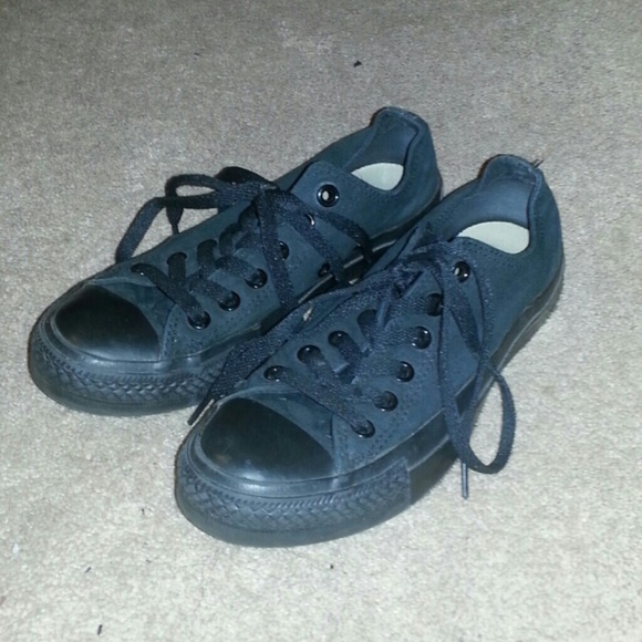 All black Converse