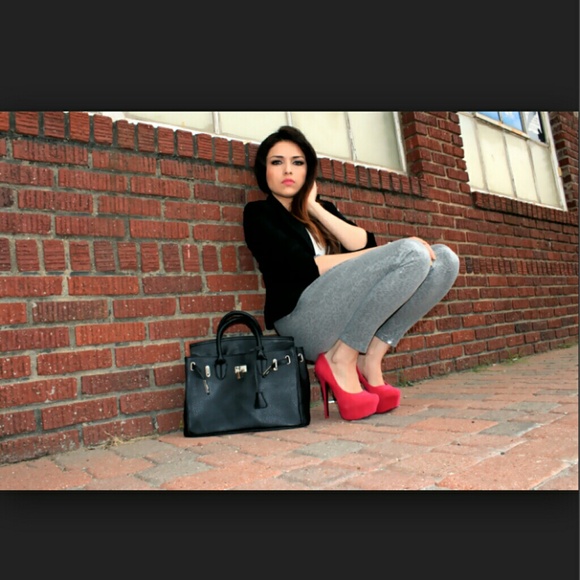 Kardashian Kollection Grey Sequin Pants - Picture 1 of 2