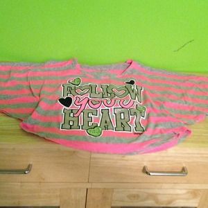 Pink justice cardigan