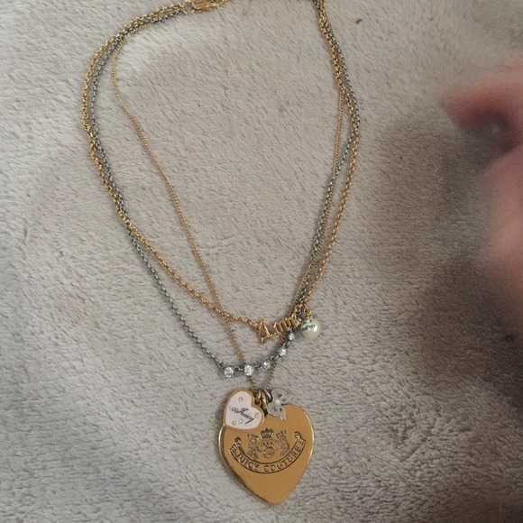 Juicy Couture three tier necklace