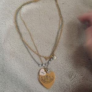 Juicy Couture three tier necklace