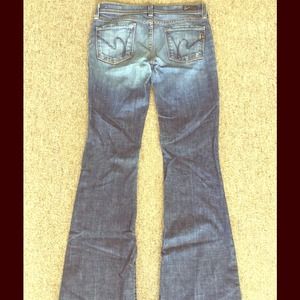 Citizens of Humanity Low-waist Flair Denim Jeans