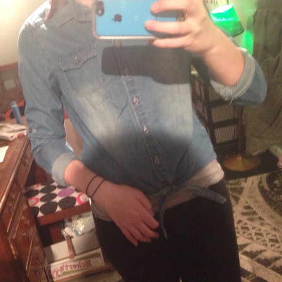 Denim top - Picture 2 of 4