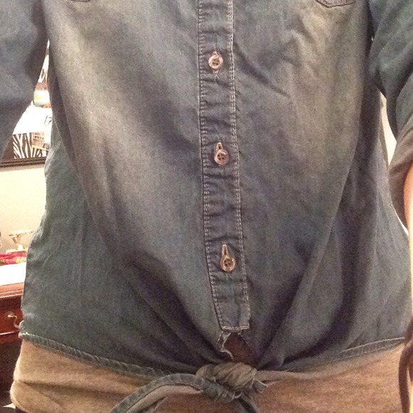 Denim top - Picture 3 of 4