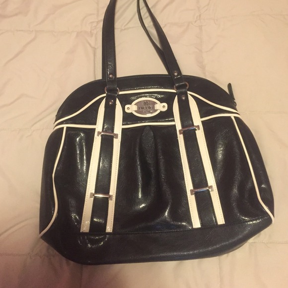 Black Leather Purse