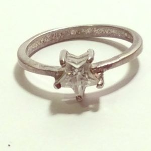 Sterling Silver Star Ring