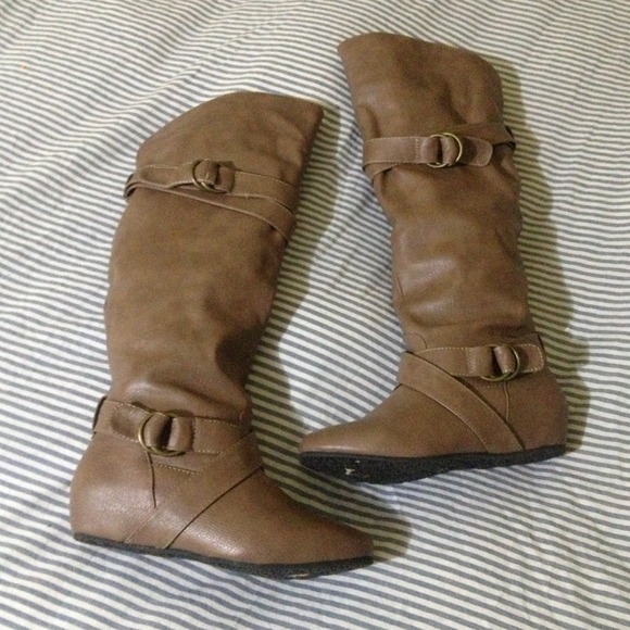 Taupe Boots