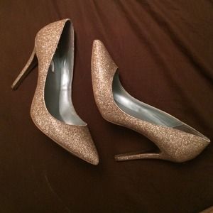 Champagne Sparkle Heels