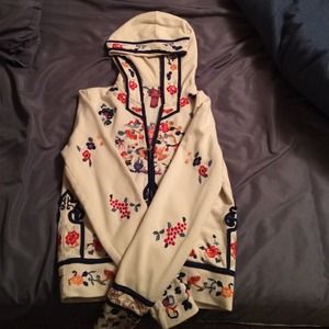 Lucky Brand vintage hoodie zip up