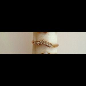 10k real v shape ring