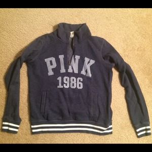 Pink Quarter zip