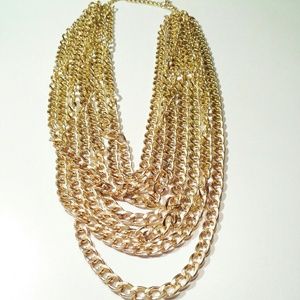 *SOLD* Love Juliet 2013 multi chain necklace