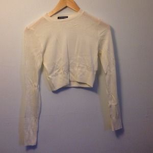 American Apparel Crop Sweater