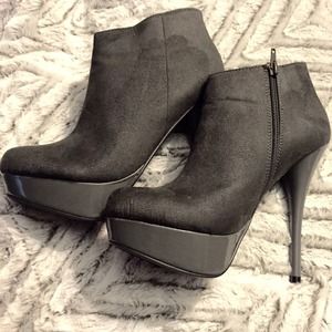 New Faux Suede Bootie