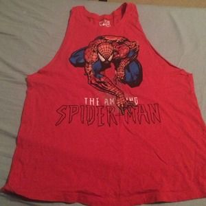Spiderman muscle tee
