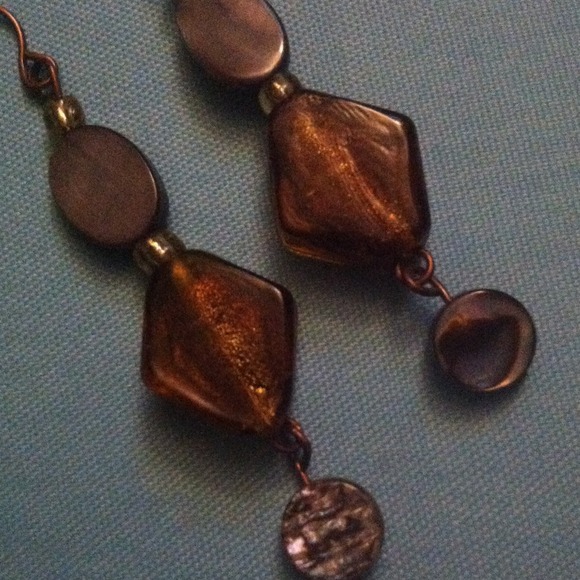 Hand made earrings - Picture 2 of 2