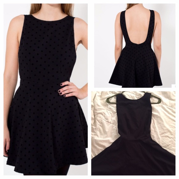 American Apparel Ponte Sleeveless Skater Dress