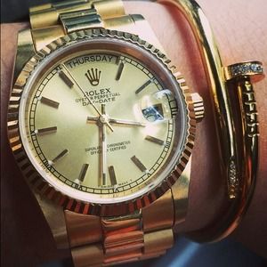 ✨✨✨Brand New Gold Presidential Day Date Watch