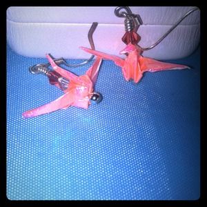 Origami earrings