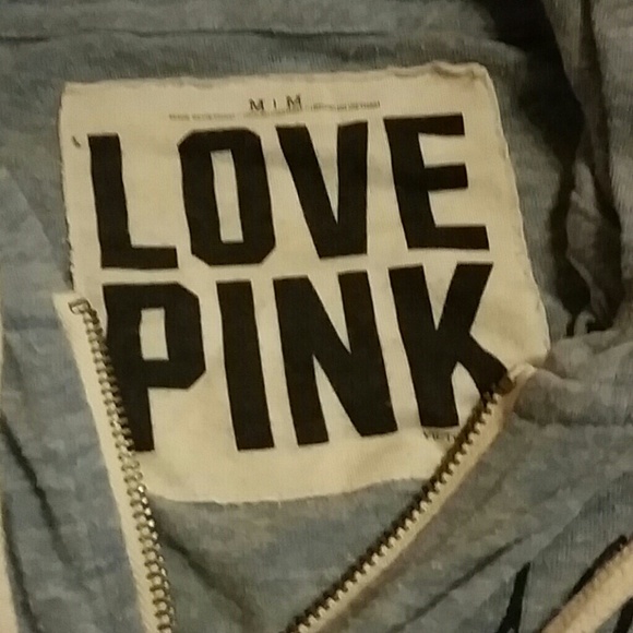 Victoria Secret PINK zip up hoodie - Picture 2 of 3
