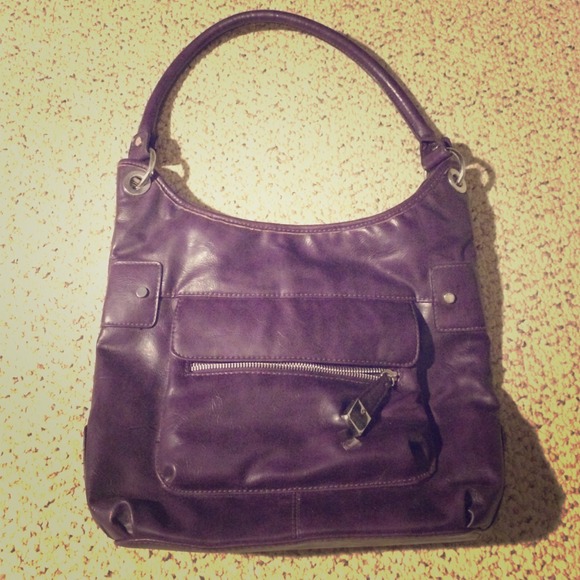 Deep Purple Purse