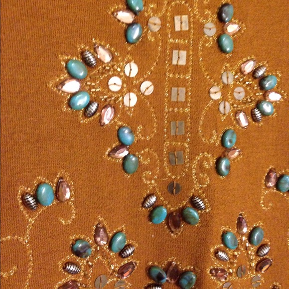 🔴Jeweled High End Rayon Sweater-SizeL/XL/XXL - Picture 6 of 6