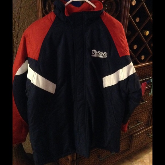 New England Patriots puffy jacket
