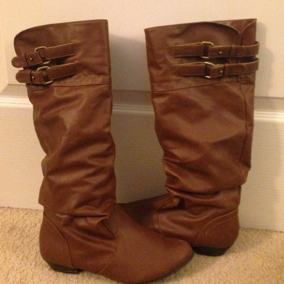 Brown boots
