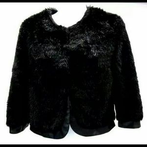 Bebe faux fur jacket