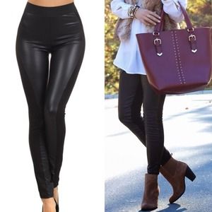 Faux Leather Leggings