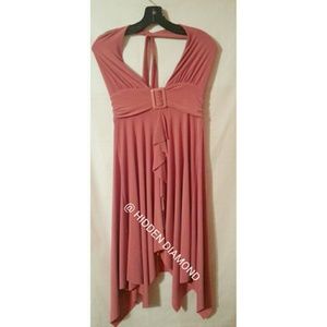 Coral dress