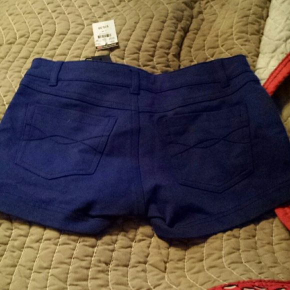 Royal blue shorts body central
