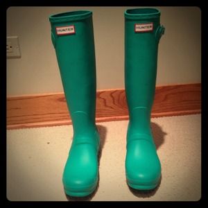 Turquoise/Emerald Hunter Boots