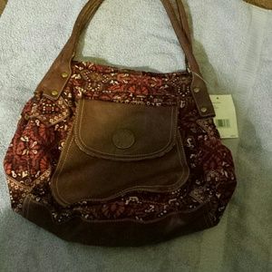 Corduroy access hobo