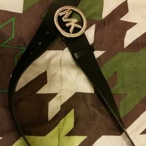 MK silver buckle belt! Must Go!