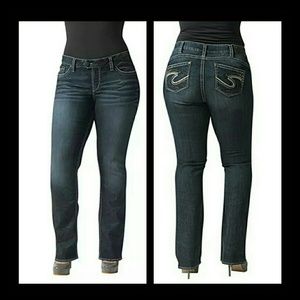 New! Silver Jeans-Tuesday 16 1/2 Bootcut, 18 x 33