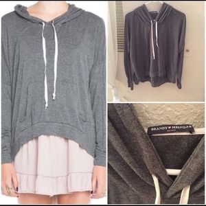 Brandy Melville grey layla
