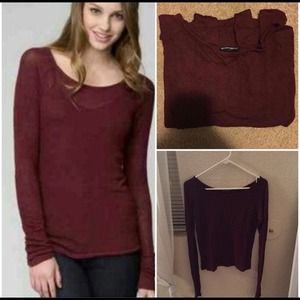 Brandy Melville Maroon knit