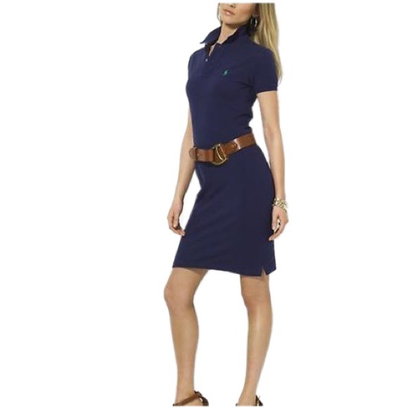 Ralph Lauren navy blue polo dress