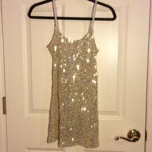 Free People sequined slip