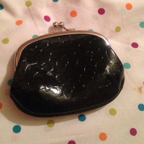 Coach coin bag