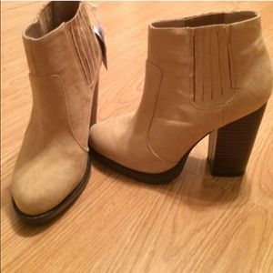 Tan Zara Booties