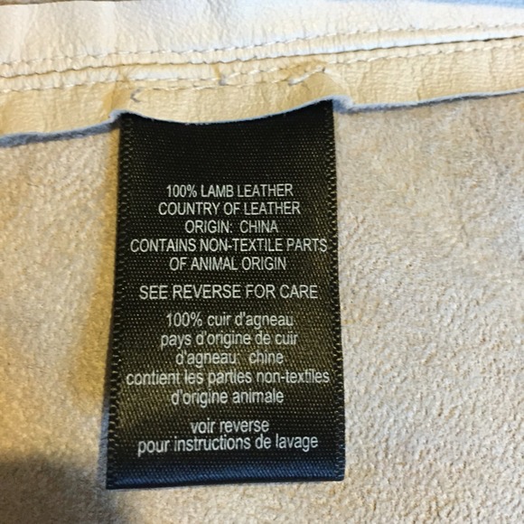 *HOST PICK* Real Leather zipup top! - Picture 3 of 4