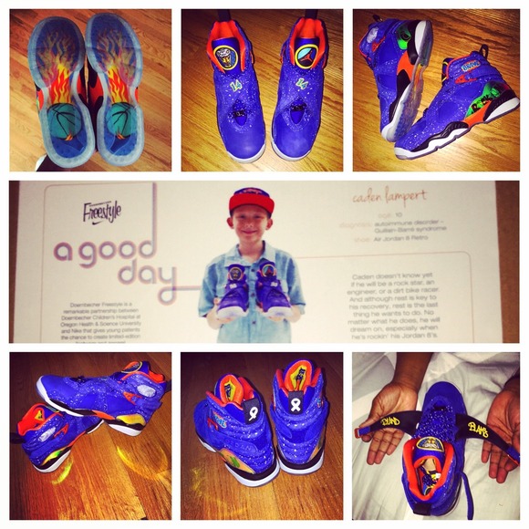 Air Jordan Retro 8 Doernbecher