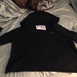 VS Pink black sweatshirt