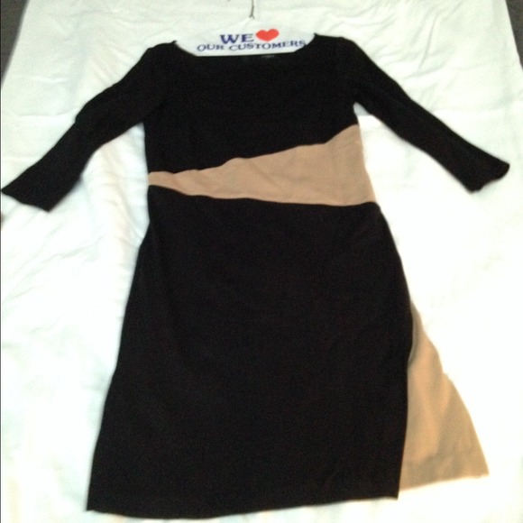Ann Taylor 3/4 sleeve shift dress.