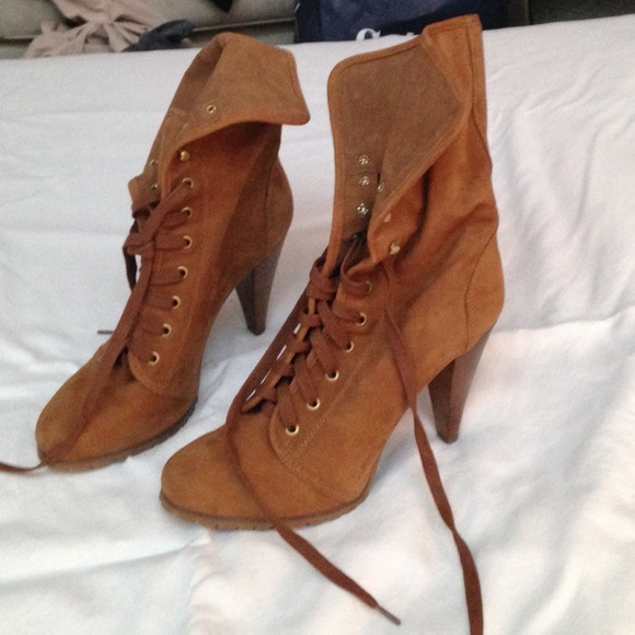 Steve Madden Timberland Inspired Heeled Boots