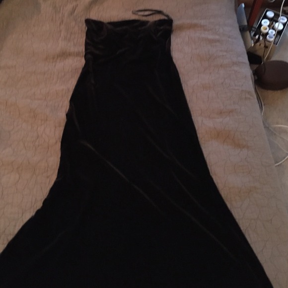 Black Velvet Dress