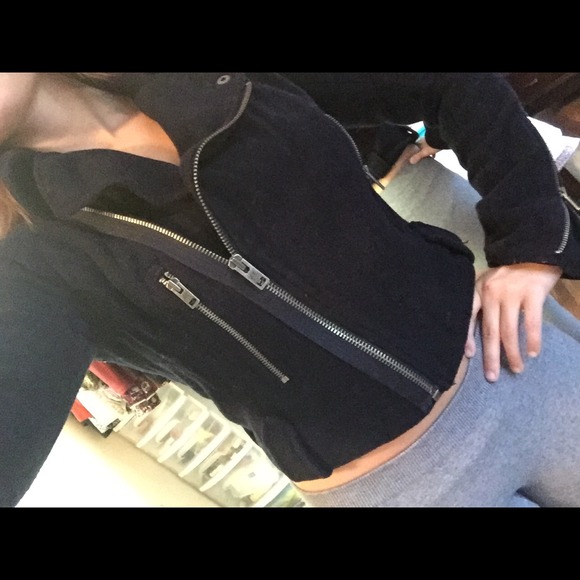 Navy blue American Eagle jacket - Picture 2 of 3