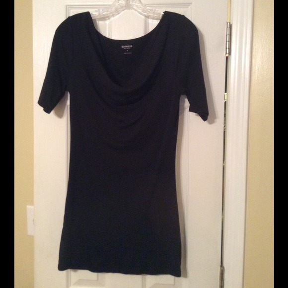 Express Tops - Express Black Tunic